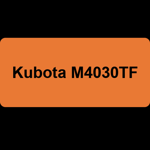Kubota M4030TF